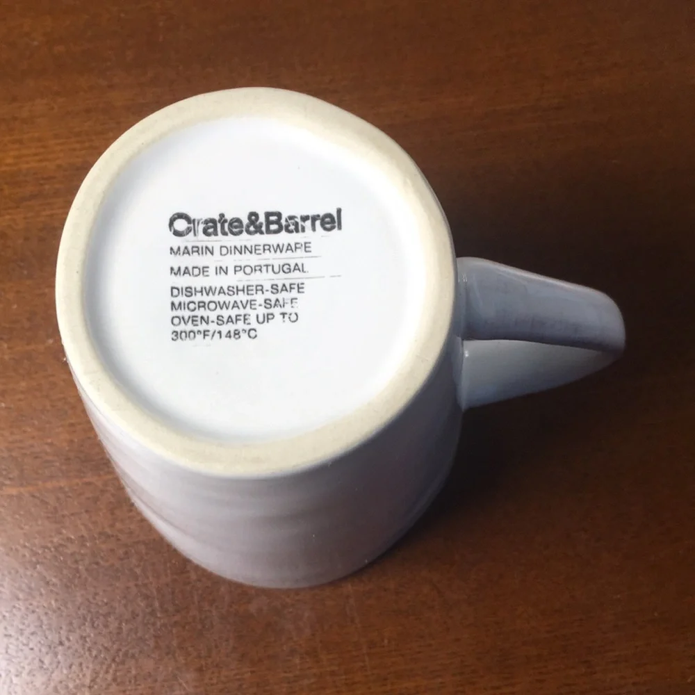 Crate & Barrel mug